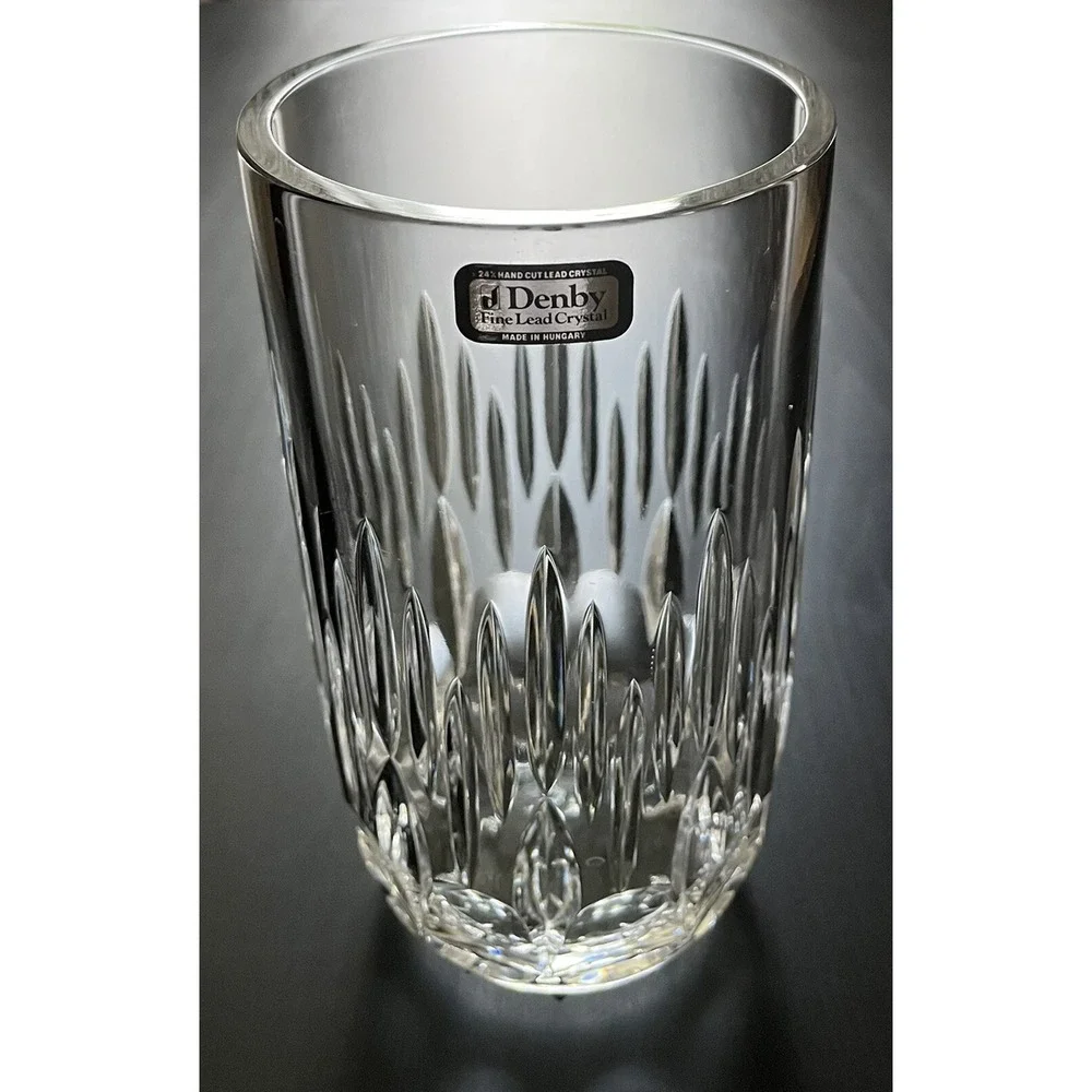 Stunning Vintage Denby‎ 24% Lead Crystal 7